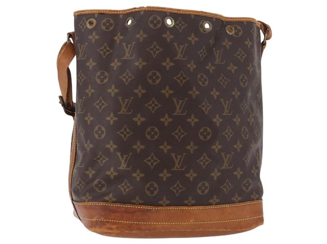 LOUIS VUITTON Bolsa de Ombro Monogram Noe M42224 LV Auth 183423 Monograma