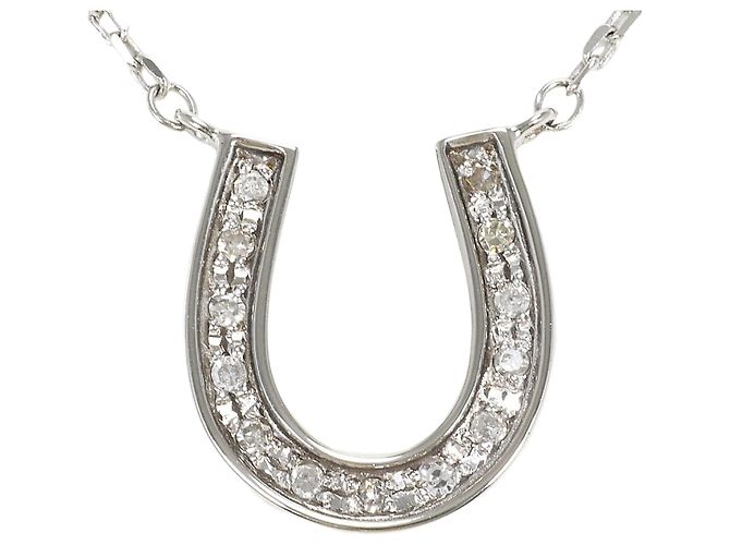 Autre Marque Collana in oro bianco e diamanti D'oro