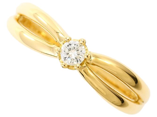 Autre Marque 18K Gelbgold Diamantring Golden