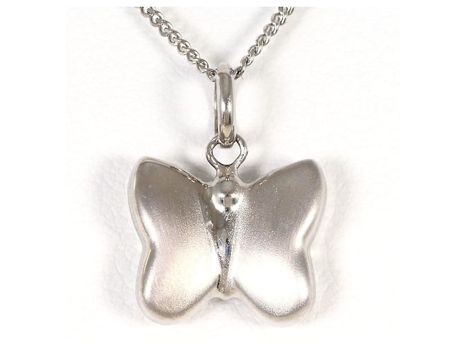 Autre Marque Collar de oro blanco de 14K Dorado