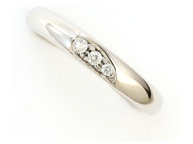 Autre Marque PT950 Platinring mit Diamant