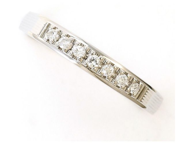 Autre Marque Platin 900 Ring mit Diamant