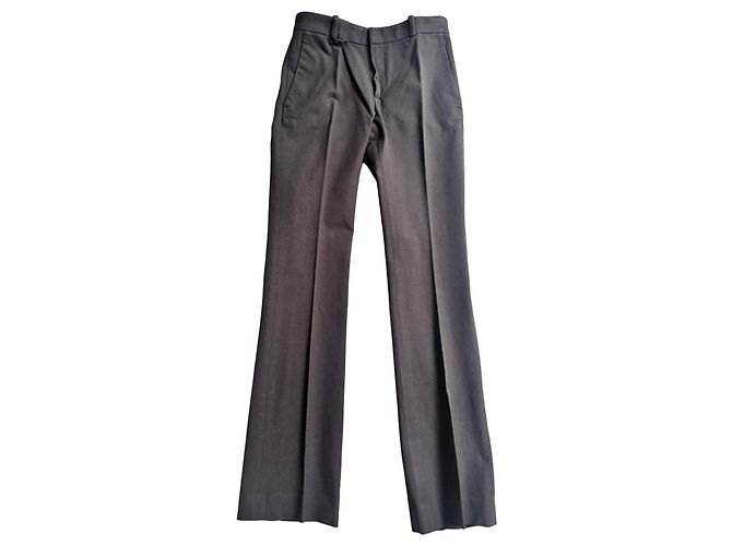 Joseph Stretch-Gabardine Hose Grau