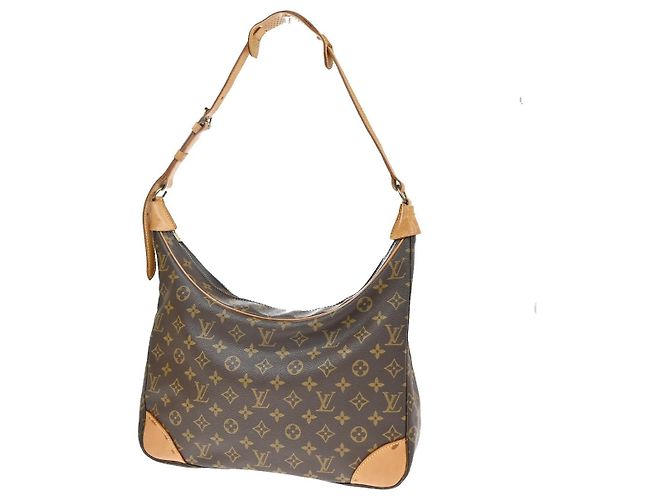 Louis Vuitton Boulogne Monogram Canvas 35 Braun