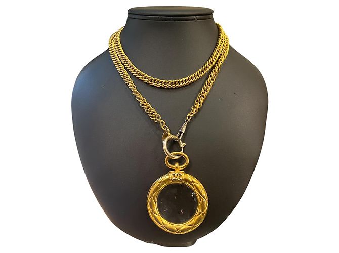 Collana 'Loupe' Chanel in oro
