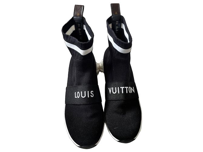 Louis Vuitton Botines Sock Boots Negro