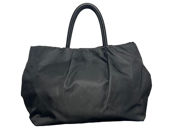 Prada Tessuto Fiocco Handtasche - Schwarz