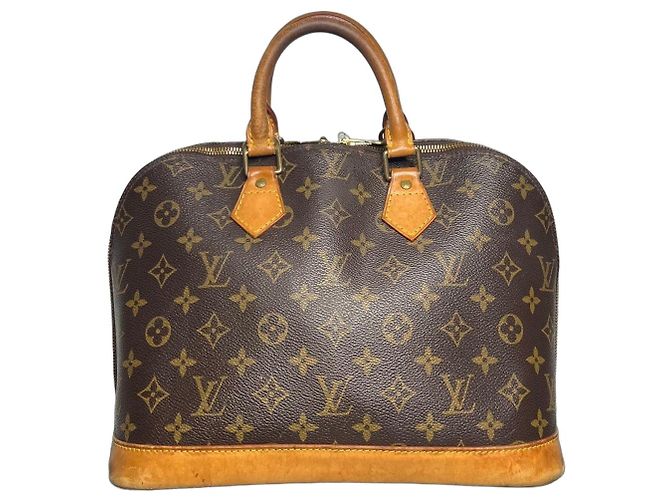 Bolsa Louis Vuitton Alma Monogram Marrom