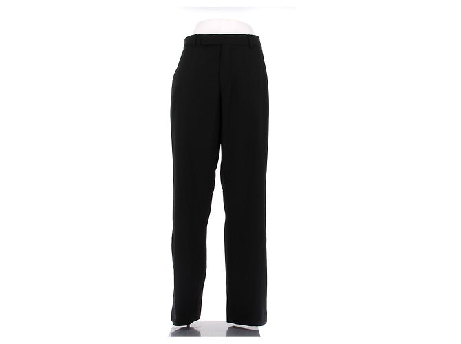 Pantalones Jacquemus negros de algodón