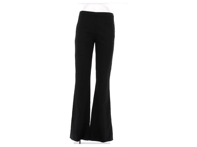 Courreges Wollhose schwarz