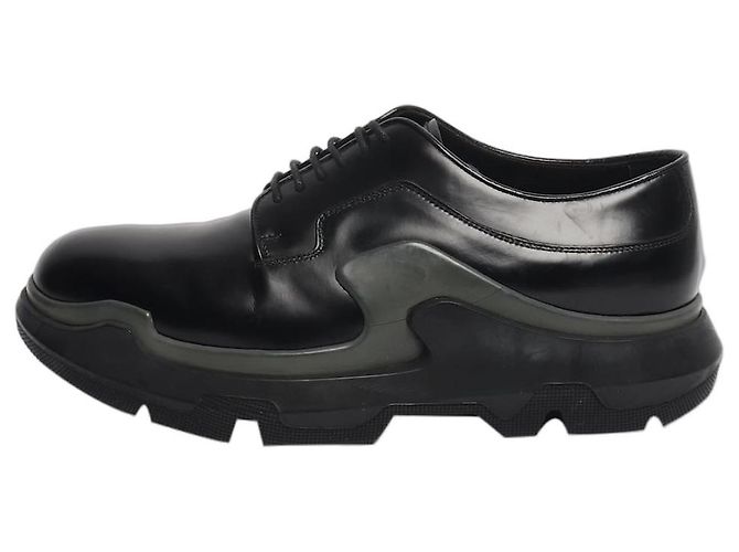 Prada Brogues noires à plateforme - EU 39.5