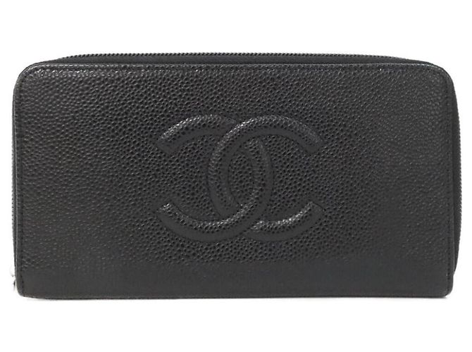 Chanel Timeless CC Line Wallet Black