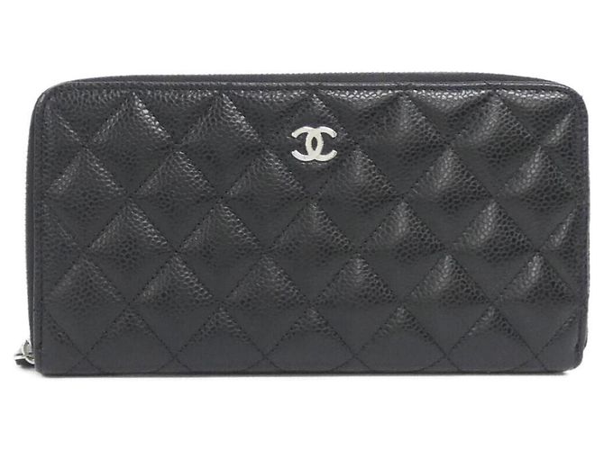 Chanel Timeless Classic Line Portemonnaie Schwarz