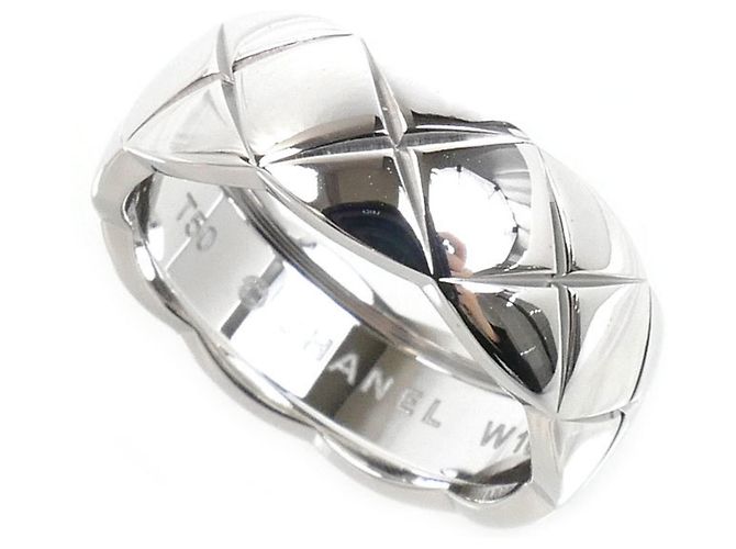 Anillo Coco Crush en oro blanco CHANEL . Mujer