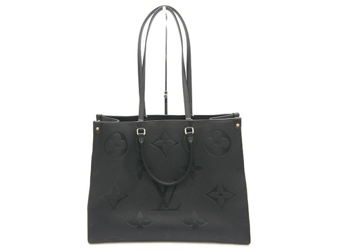 LOUIS VUITTON Sac cabas OnTheGo GM Monogram Empreinte Noir