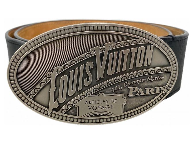 Louis Vuitton Gürtel für Herren Eldorado Schwarz