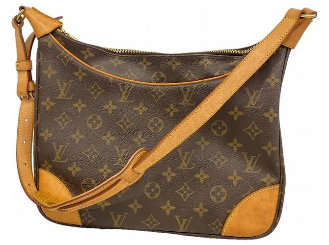 Borsa a Spalla Louis Vuitton Monogram Boulogne 30 Marrone