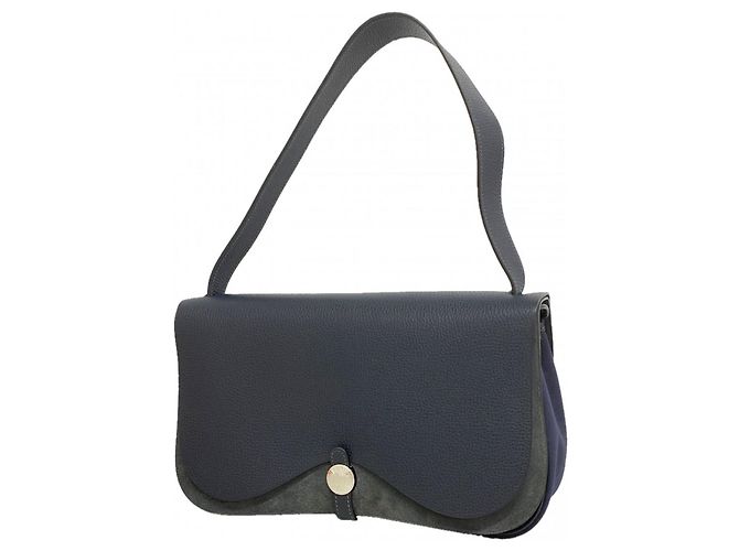 Hermès Borsa a tracolla Hermes Colorado MM Blu navy
