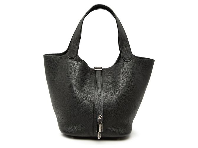 Hermès Bolsa Hermes Picotin Lock MM Preto