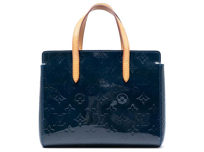 Louis Vuitton Blue Monogram Vernis Catalina BB Bleu Bleu foncé