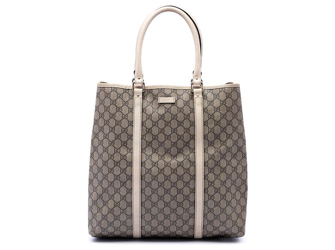 Tote vertical Gucci Beige GG Supreme Joy