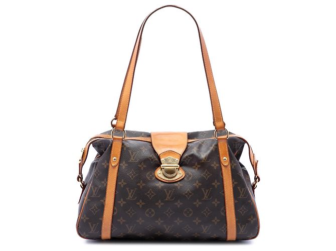Louis Vuitton Marron Monogram Stresa GM