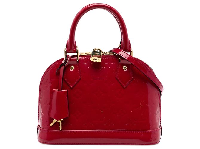 Louis Vuitton Alma BB en Vernis Monogram Rojo Roja