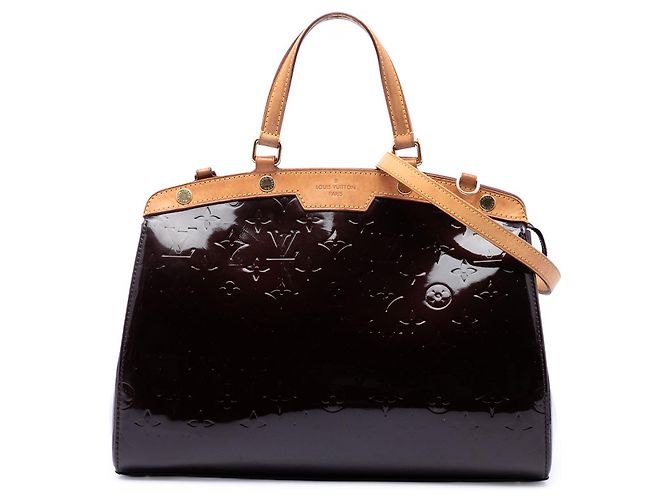 Louis Vuitton Purple Monogram Vernis Brea PM