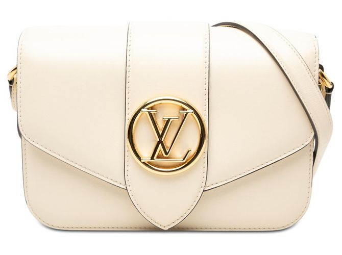 Bolsa Transversal Louis Vuitton Pont Neuf Branco