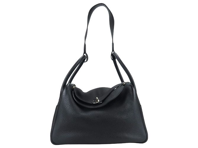 Hermès Borsa Hermes Lindy 34 Nero Pelle