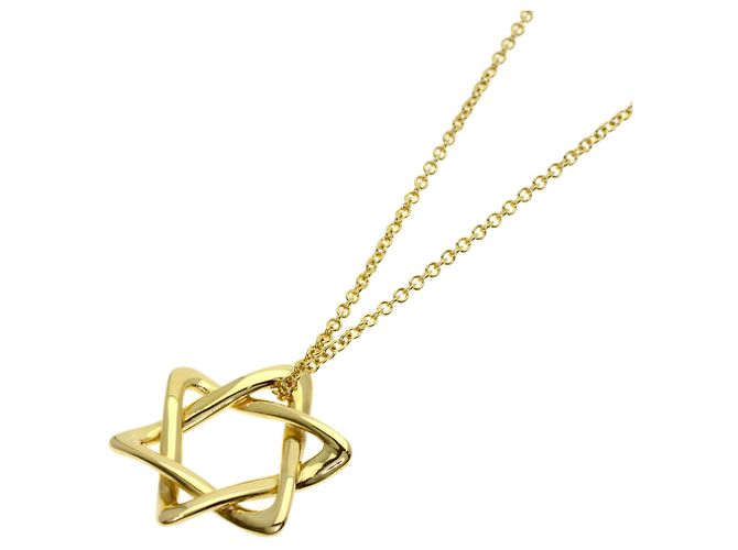 Collana Stella di Davide Tiffany & Co. D'oro