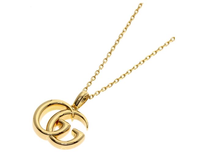 Gucci GG Running Long Necklace Golden