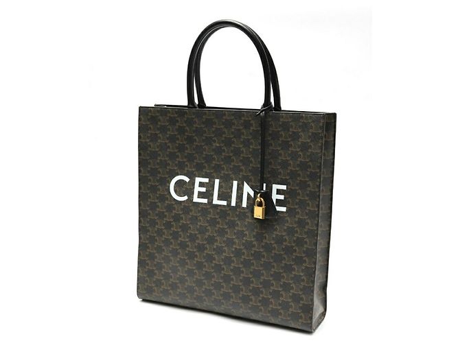 Céline Bolso Tote Vertical Large Celine Negro