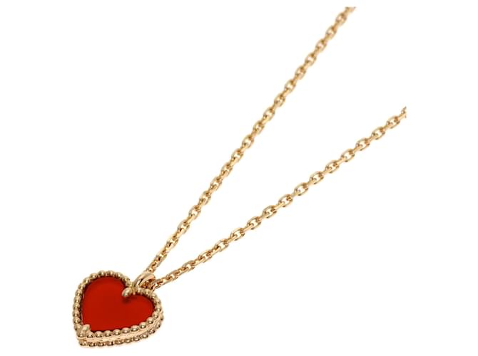 Colar Sweet Heart em Cornalina Van Cleef & Arpels 