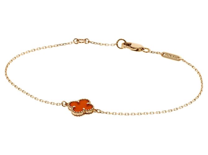 Bracelet Sweet Alhambra en Cornaline Van Cleef & Arpels