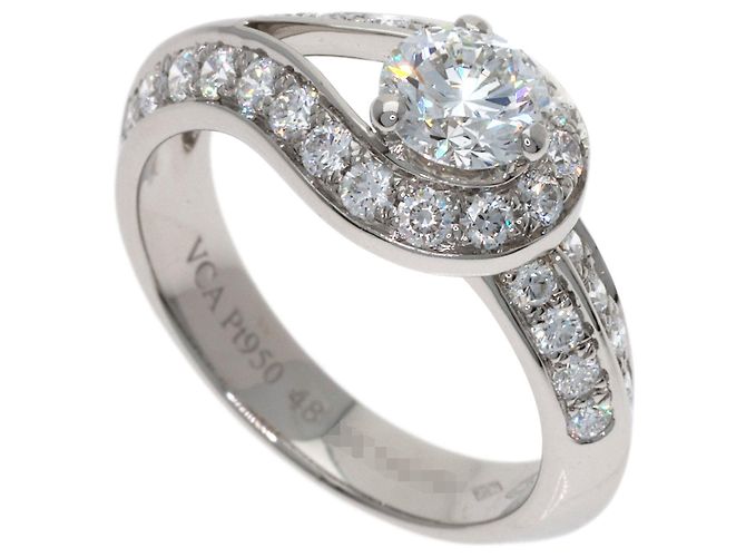 Van Cleef & Arpels Platin-Ring 