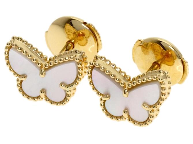 Pendientes Sweet Alhambra Papillon Shell de Van Cleef & Arpels 