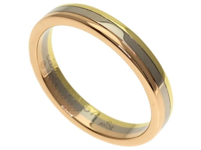 Anello Cartier Three-Color #57 D'oro