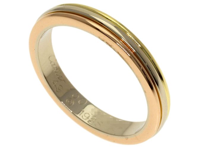 Anello Cartier a tre colori D'oro