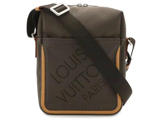 Borsa a tracolla Citadin in tela Damier Geant Louis Vuitton Verde