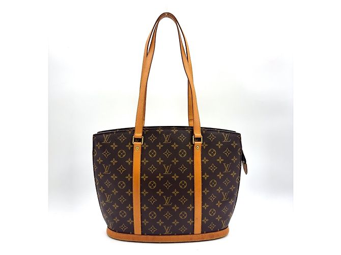 Borsa Tote Louis Vuitton Babylone Monogram Marrone