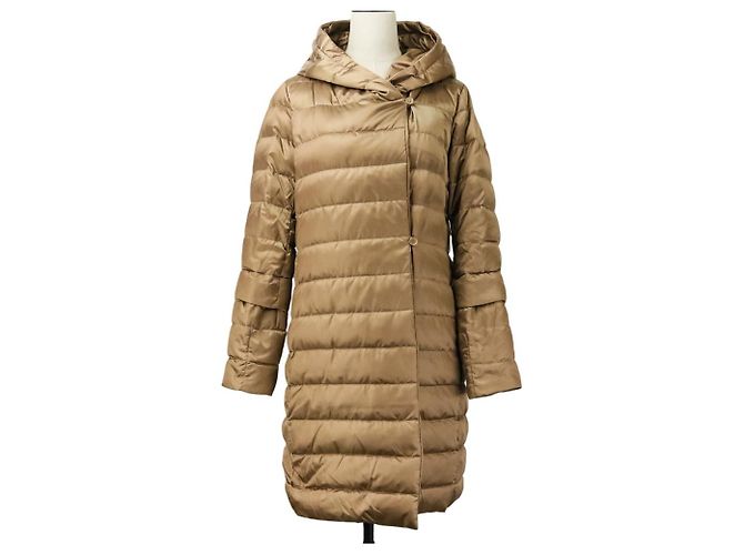 Casaco acolchoado The Cube Down Max Mara Bege Camelo