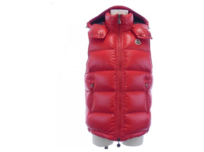 Moncler BORMES Down Vest Red