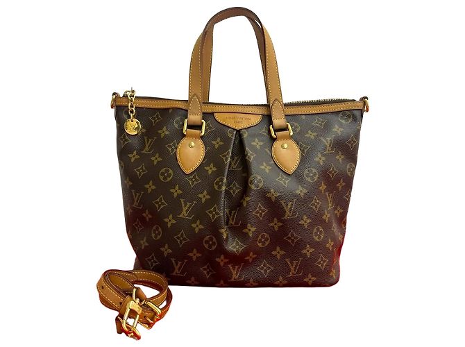 Borsa a mano 2way Louis Vuitton Palermo Monogram Marrone
