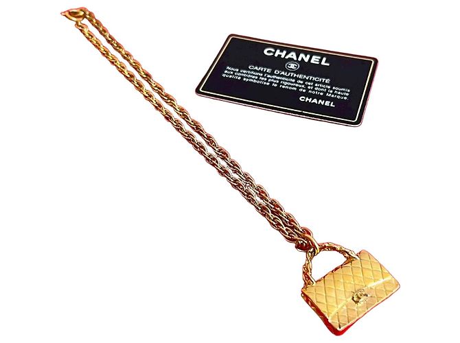 Collana Chanel Matelasse D'oro