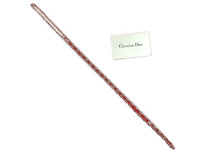 Colar Christian Dior Prata