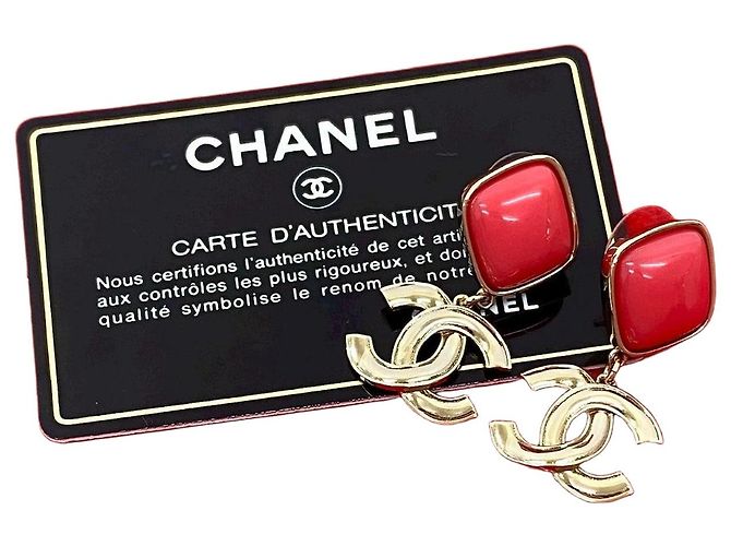 Orecchini Chanel Coco Mark D'oro 