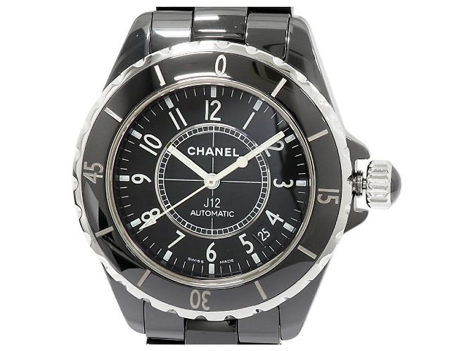Chanel J12 Black Ceramic Schwarz