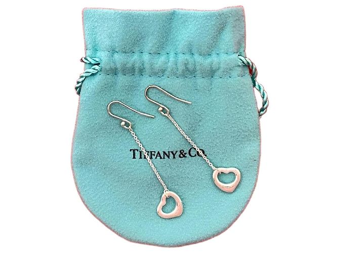 Tiffany & Co Tiffany&Co. Open Heart Silberohrringe