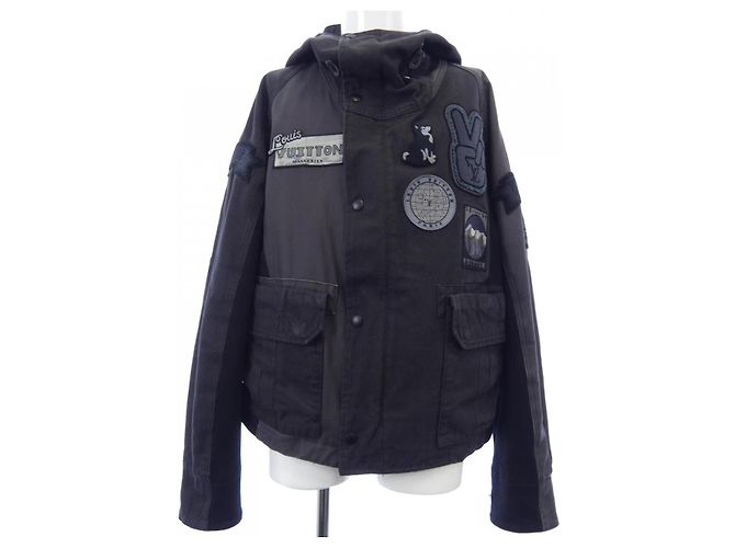 Louis Vuitton Unknown Material Jacket Black